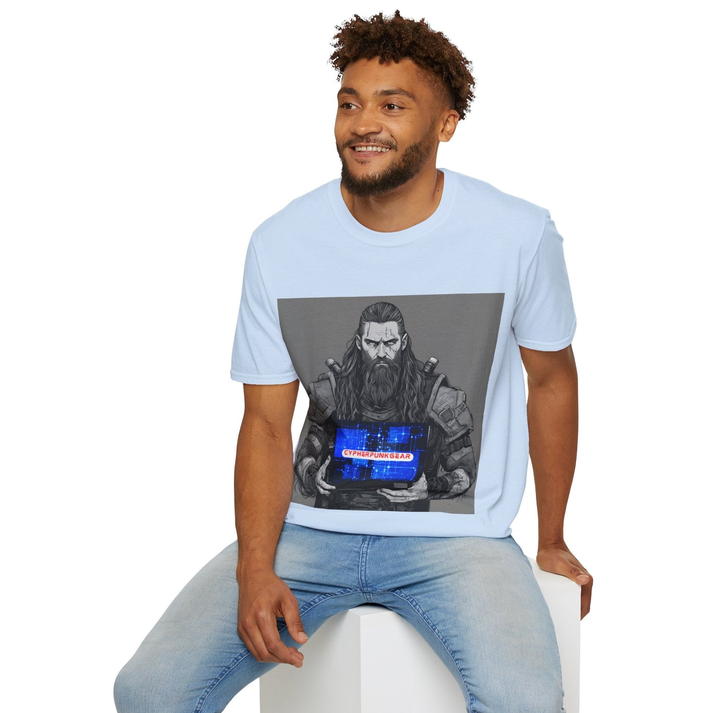Street Samurai Cyberpunk Unisex T-Shirt by cypherpunkgear – cypherpunkgear.com | Cypherpunk Merch