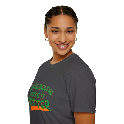 Uisce Beatha makes it better GNfont DKcolors Unisex T-Shirt by cypherpunkgear – cypherpunkgear.com | Cypherpunk Merch
