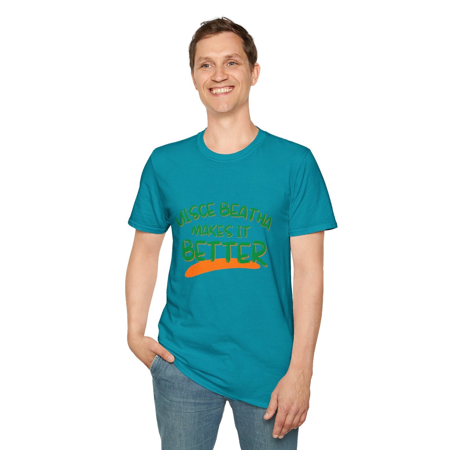 Uisce Beatha makes it better GNfont DKcolors Unisex T-Shirt by cypherpunkgear – cypherpunkgear.com | Cypherpunk Merch