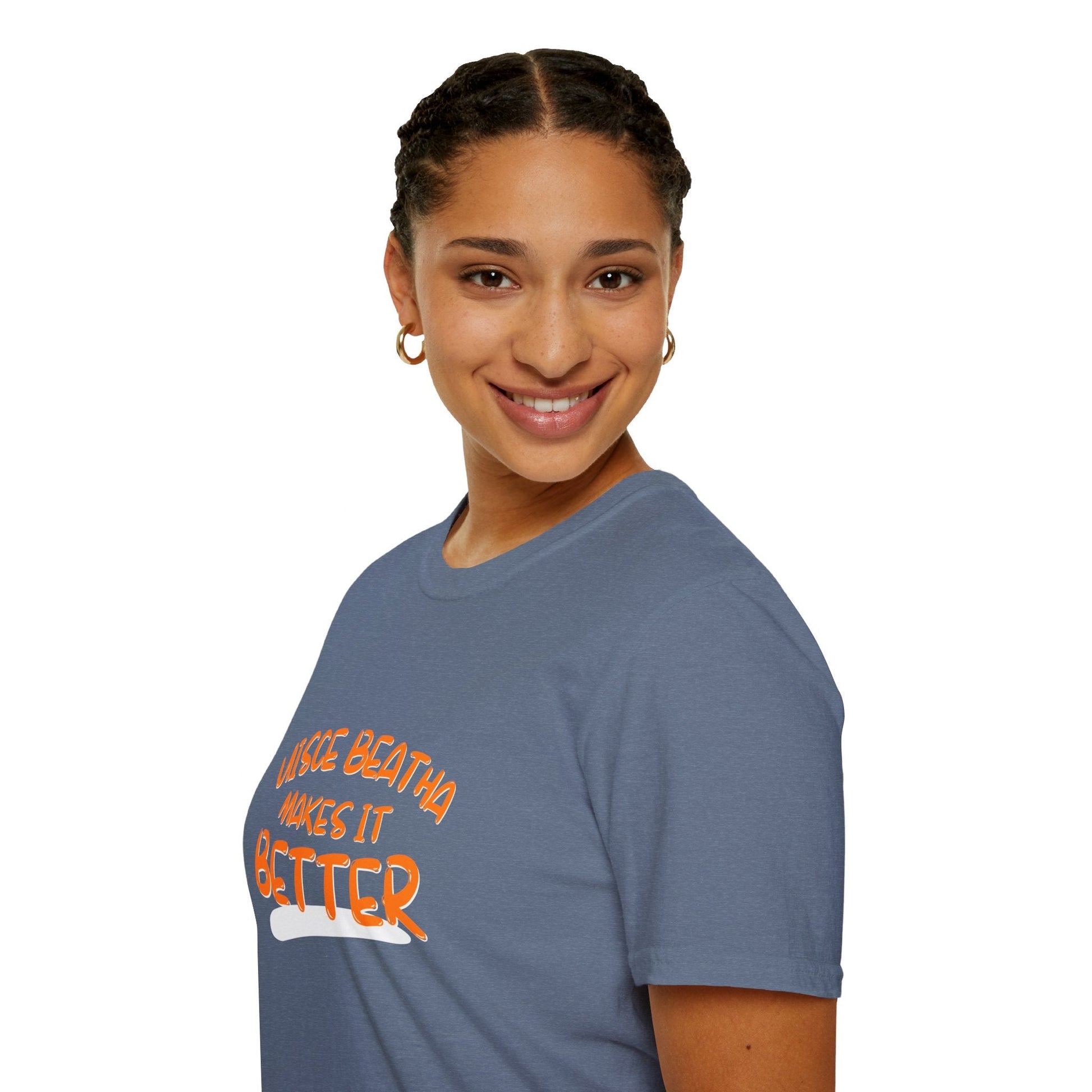 Uisce Beatha makes it better OGfont DKcolors Unisex T-Shirt by cypherpunkgear – cypherpunkgear.com | Cypherpunk Merch