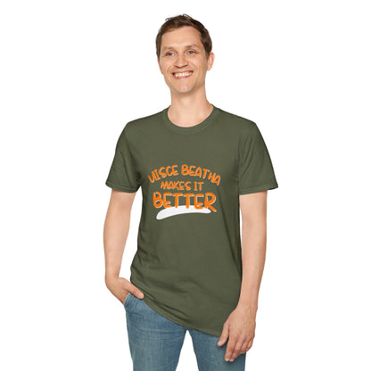Uisce Beatha makes it better OGfont DKcolors Unisex T-Shirt by cypherpunkgear – cypherpunkgear.com | Cypherpunk Merch