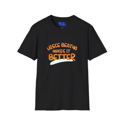 Uisce Beatha makes it better OGfont DKcolors Unisex T-Shirt by cypherpunkgear – cypherpunkgear.com | Cypherpunk Merch