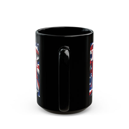 USA RDfont Center Patriot Black Mug by cypherpunkgear – cypherpunkgear.com | Cypherpunk Merch
