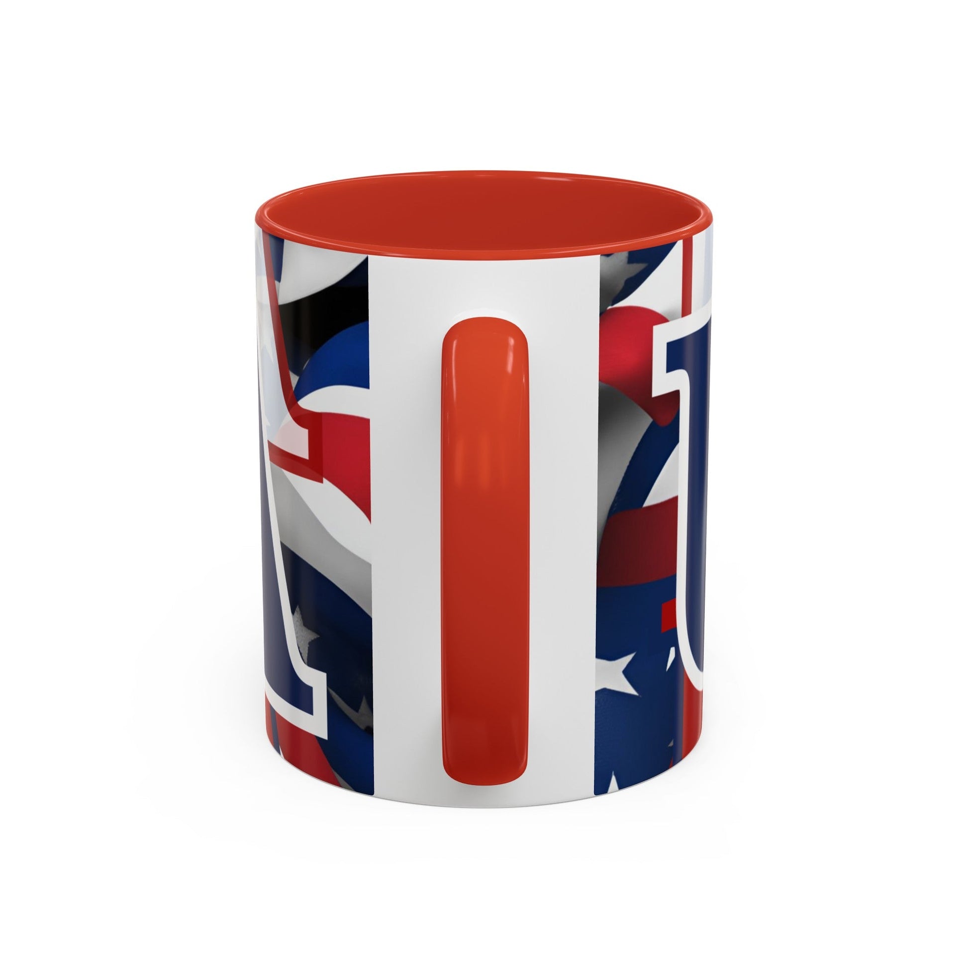 USA! USA! USA BLfont Patriot Accent Mug by cypherpunkgear – cypherpunkgear.com | Cypherpunk Merch