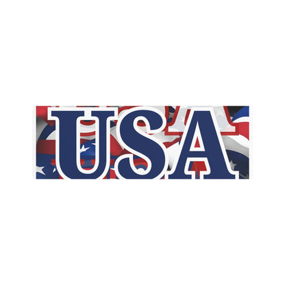 USA! USA! USA Blue Center Metal Art Sign by cypherpunkgear – cypherpunkgear.com | Cypherpunk Merch