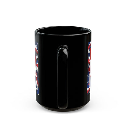 USA WHfont Center Patriot Black Mug by cypherpunkgear – cypherpunkgear.com | Cypherpunk Merch