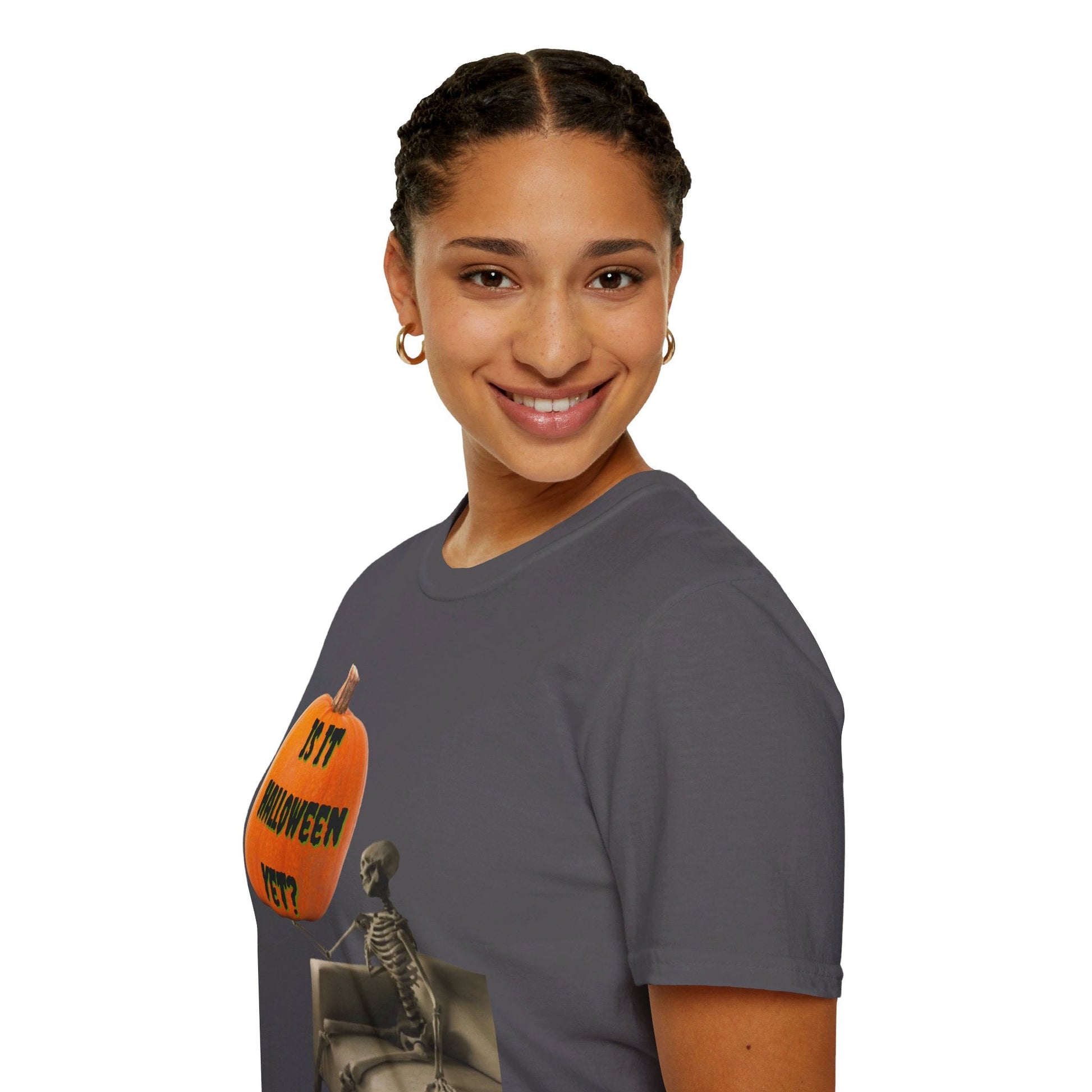 Waiting for Halloween Skeleton DKcolors Unisex T-Shirt by cypherpunkgear – cypherpunkgear.com | Cypherpunk Merch