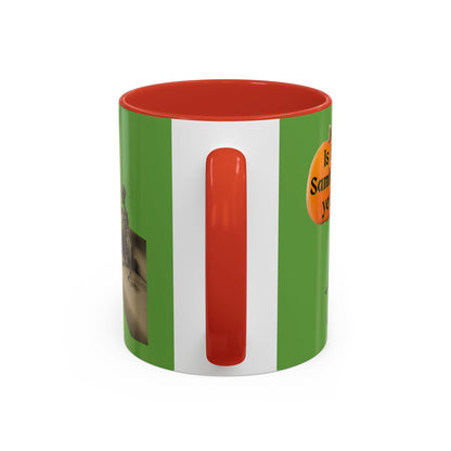 Waiting for Samhain Skeleton Accent Mug by cypherpunkgear – cypherpunkgear.com | Cypherpunk Merch