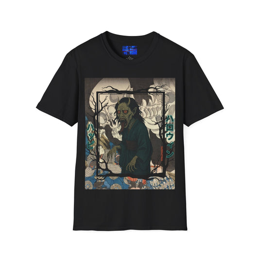 Yōkai Happy Halloween DKcolors Unisex T-Shirt by cypherpunkgear.com – cypherpunkgear.com | Cypherpunk Merch
