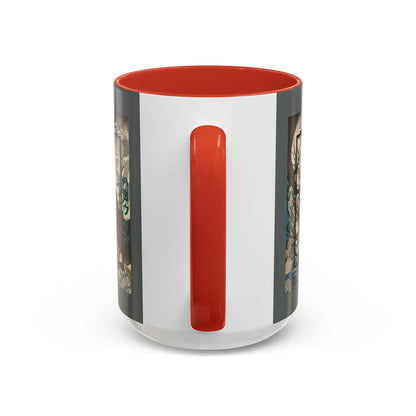 Yōkai Happy Halloween Grey Accent Mug by cypherpunkgear.com – cypherpunkgear.com | Cypherpunk Merch