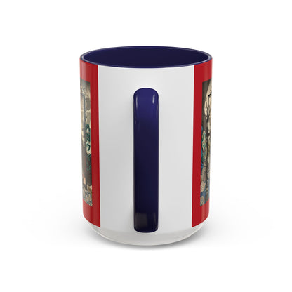 Yōkai Happy Halloween Red Accent Mug by cypherpunkgear.com – cypherpunkgear.com | Cypherpunk Merch