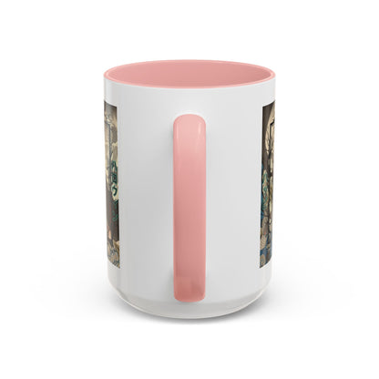 Yōkai Happy Halloween White Accent Mug by cypherpunkgear.com – cypherpunkgear.com | Cypherpunk Merch