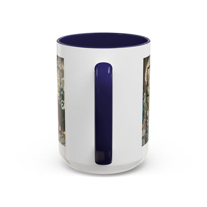 Yōkai Happy Halloween White Accent Mug by cypherpunkgear.com – cypherpunkgear.com | Cypherpunk Merch