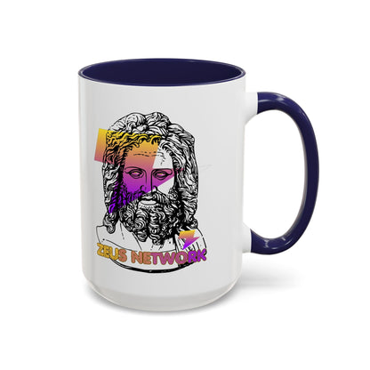 Zeus Network Accent Mug by cypherpunkgear – cypherpunkgear.com | Cypherpunk Merch