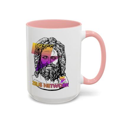 Zeus Network Accent Mug by cypherpunkgear – cypherpunkgear.com | Cypherpunk Merch