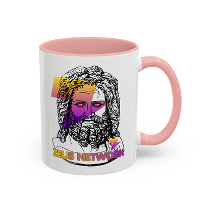 Zeus Network Accent Mug by cypherpunkgear – cypherpunkgear.com | Cypherpunk Merch