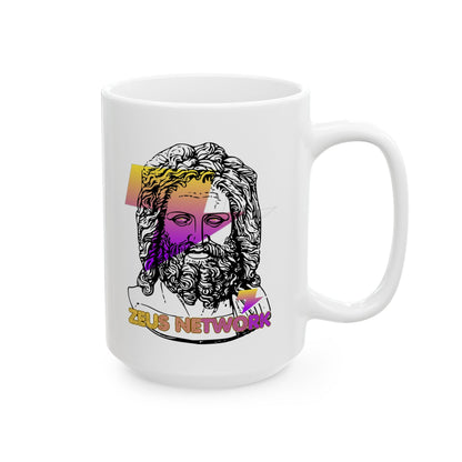 Zeus Network Ceramic Mug by cypherpunkgear – cypherpunkgear.com | Cypherpunk Merch