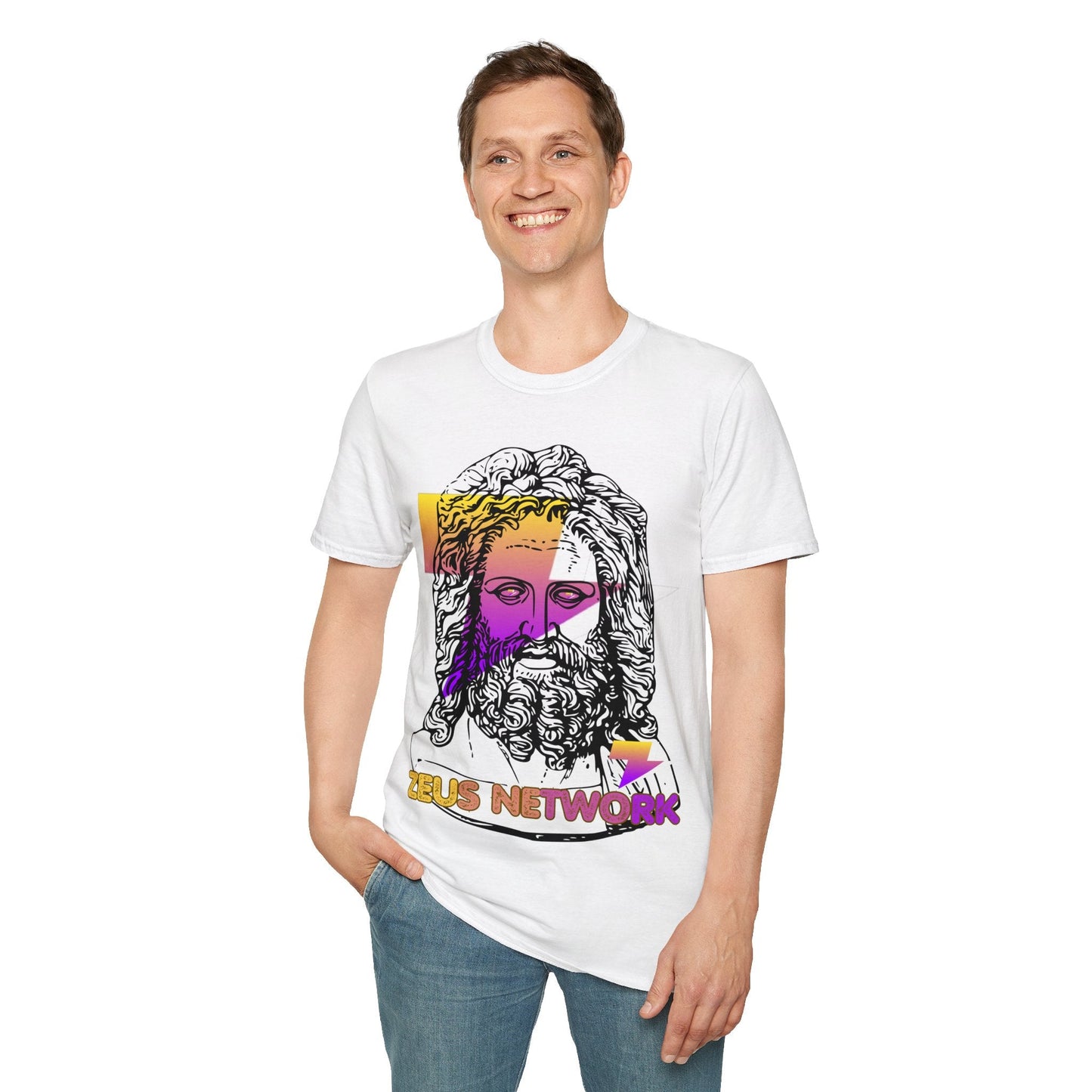 Zeus Network LTcolors Unisex T-Shirt by cypherpunkgear – cypherpunkgear.com | Cypherpunk Merch