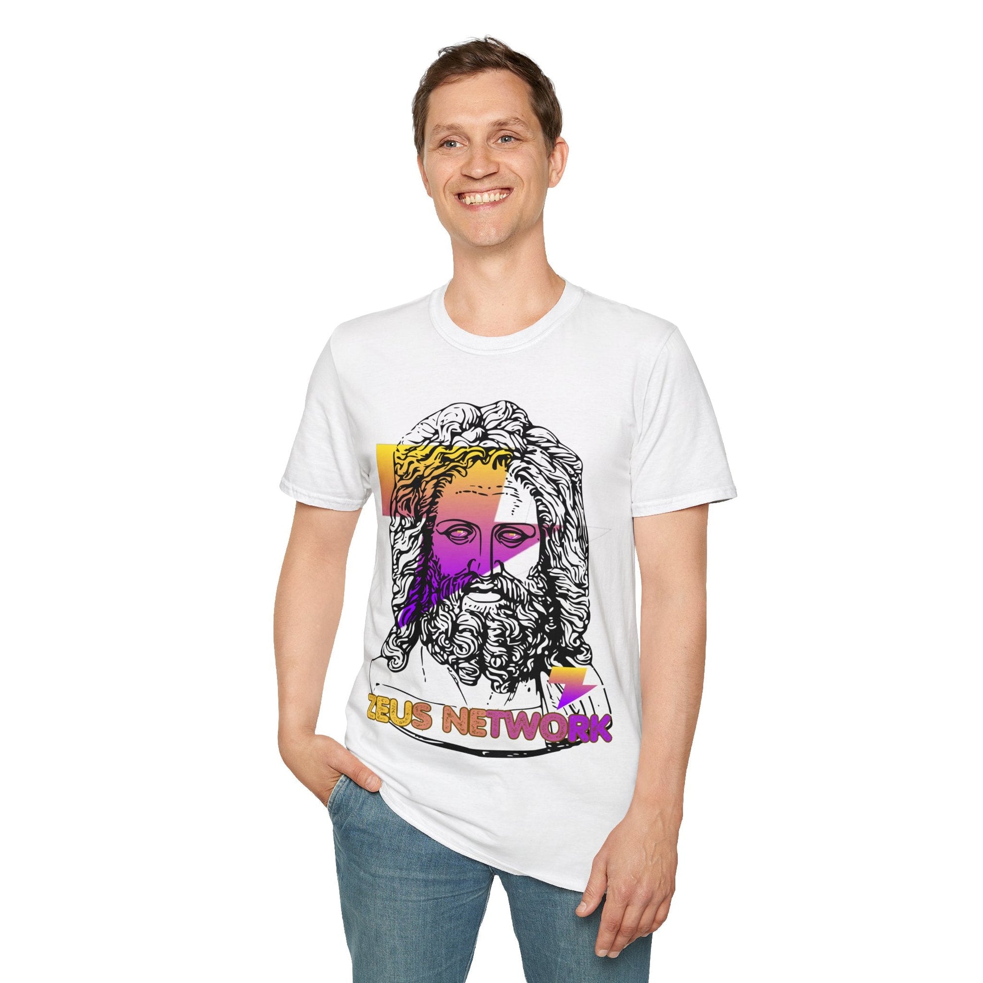 Zeus Network LTcolors Unisex T-Shirt by cypherpunkgear – cypherpunkgear.com | Cypherpunk Merch