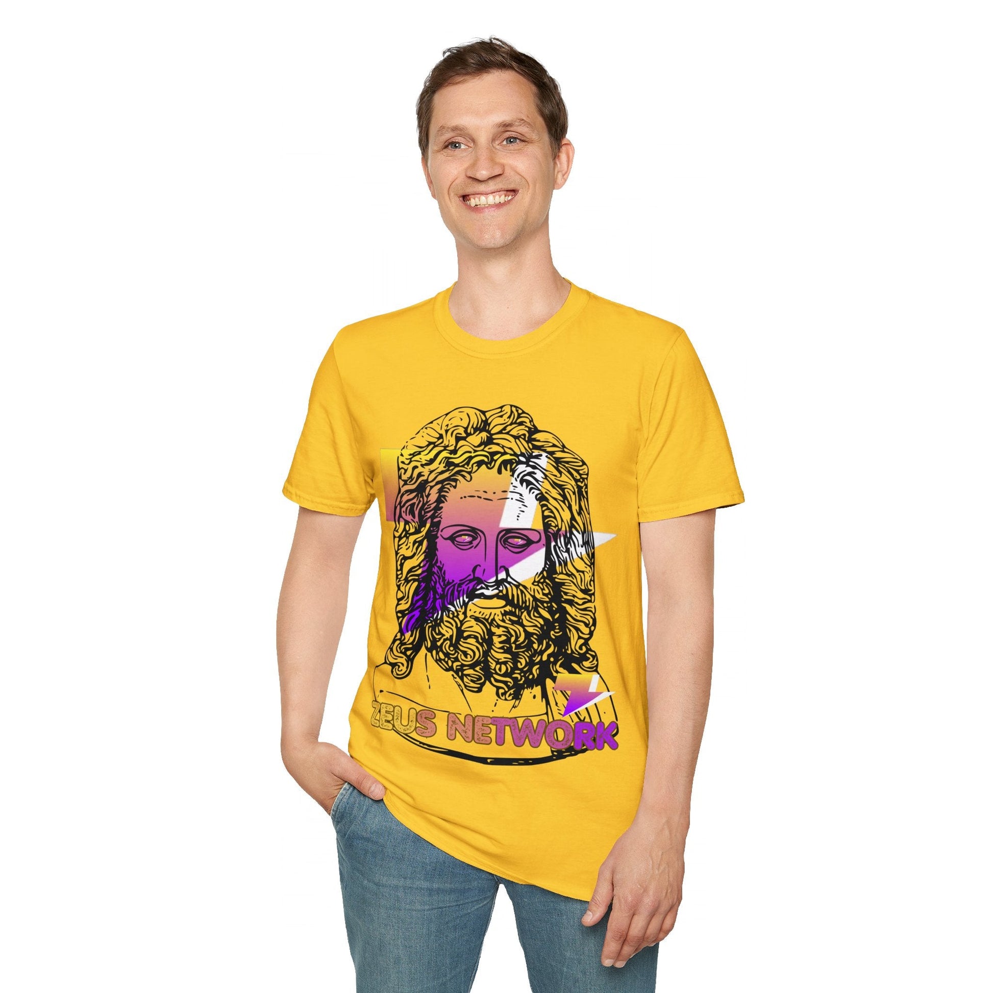 Zeus Network LTcolors Unisex T-Shirt by cypherpunkgear – cypherpunkgear.com | Cypherpunk Merch