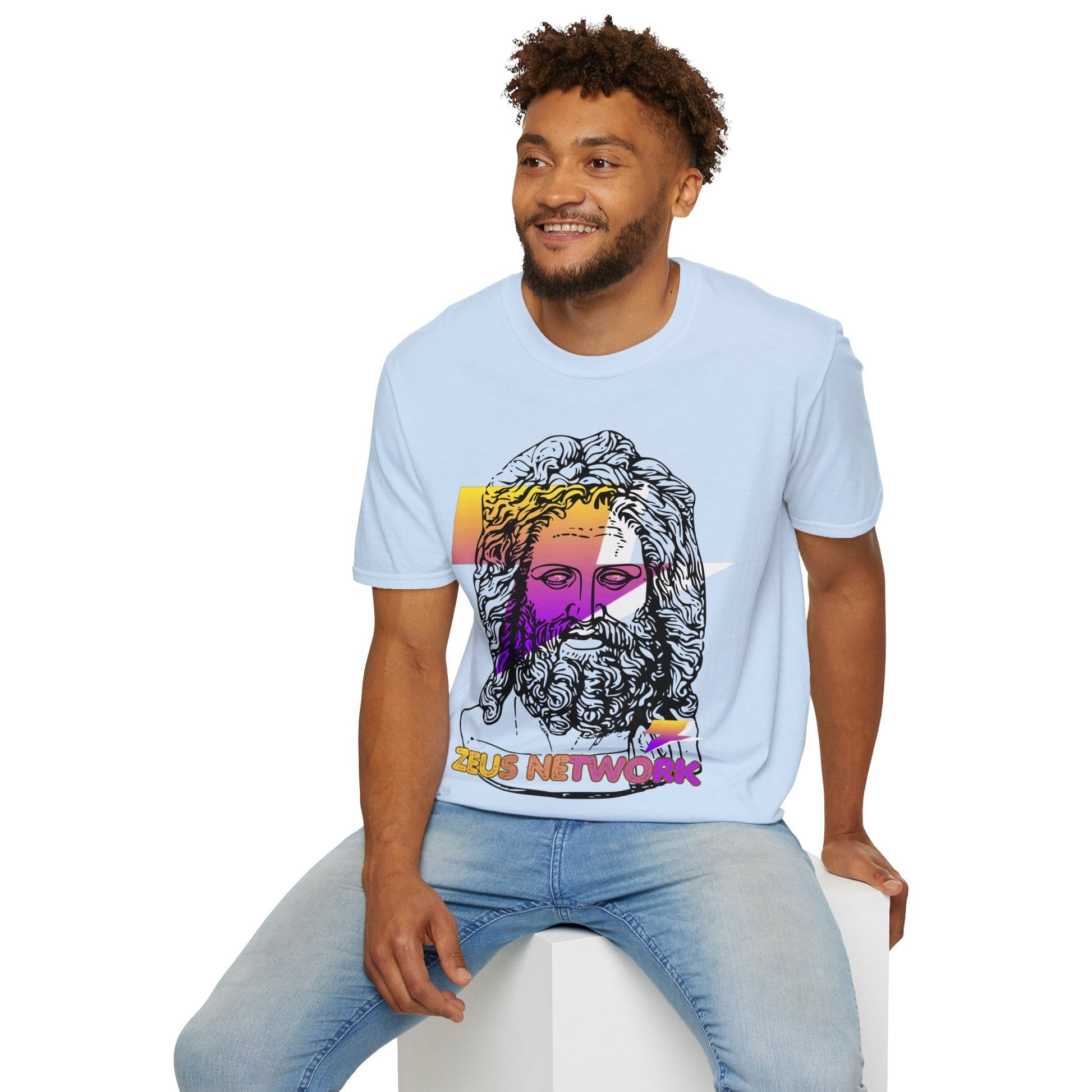 Zeus Network LTcolors Unisex T-Shirt by cypherpunkgear – cypherpunkgear.com | Cypherpunk Merch