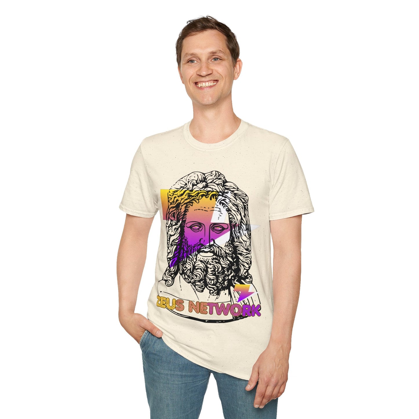 Zeus Network LTcolors Unisex T-Shirt by cypherpunkgear – cypherpunkgear.com | Cypherpunk Merch