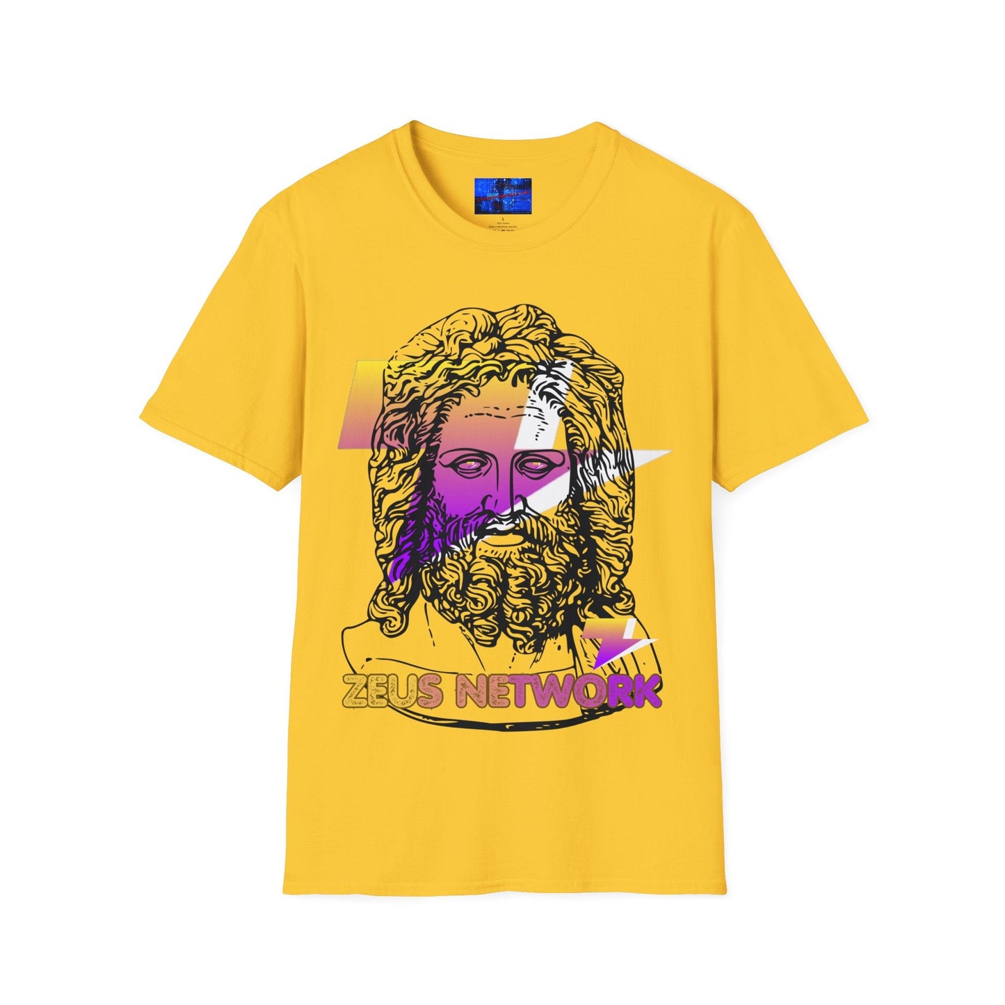 Zeus Network LTcolors Unisex T-Shirt by cypherpunkgear – cypherpunkgear.com | Cypherpunk Merch